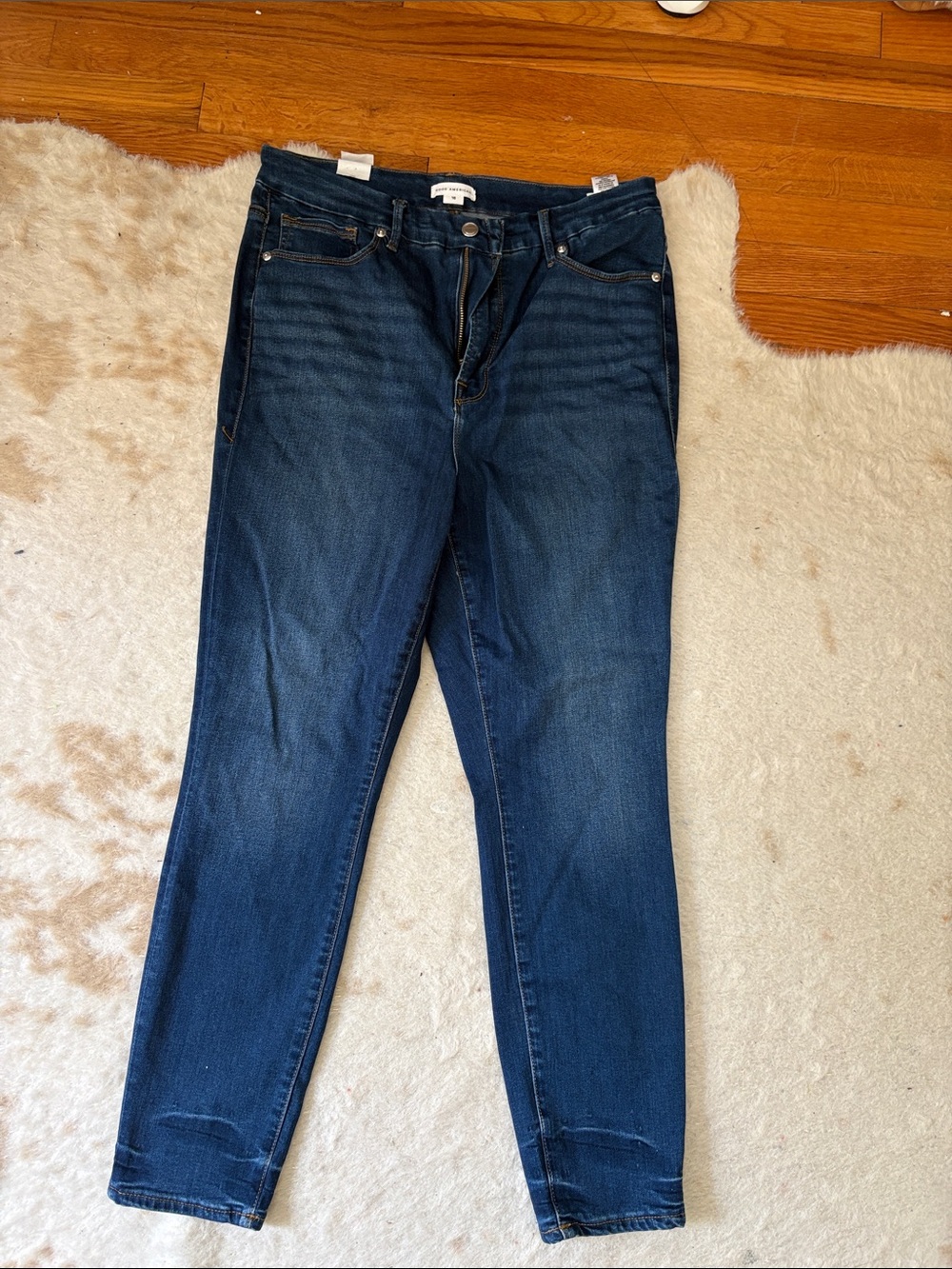 Good American Dark Blue Skinny Jeans
